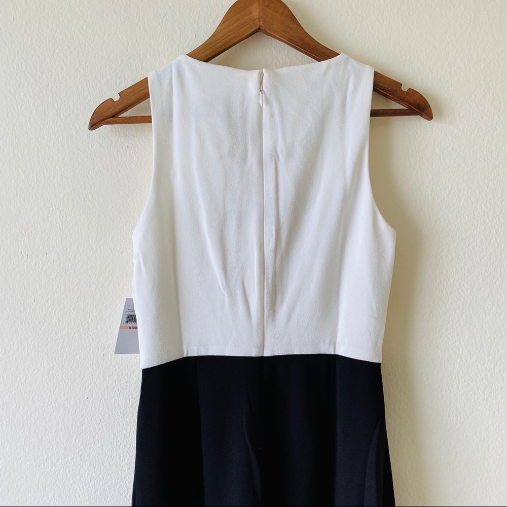 Nicole Miller NY Black & White Color Block Dress - Picture 12 of 15